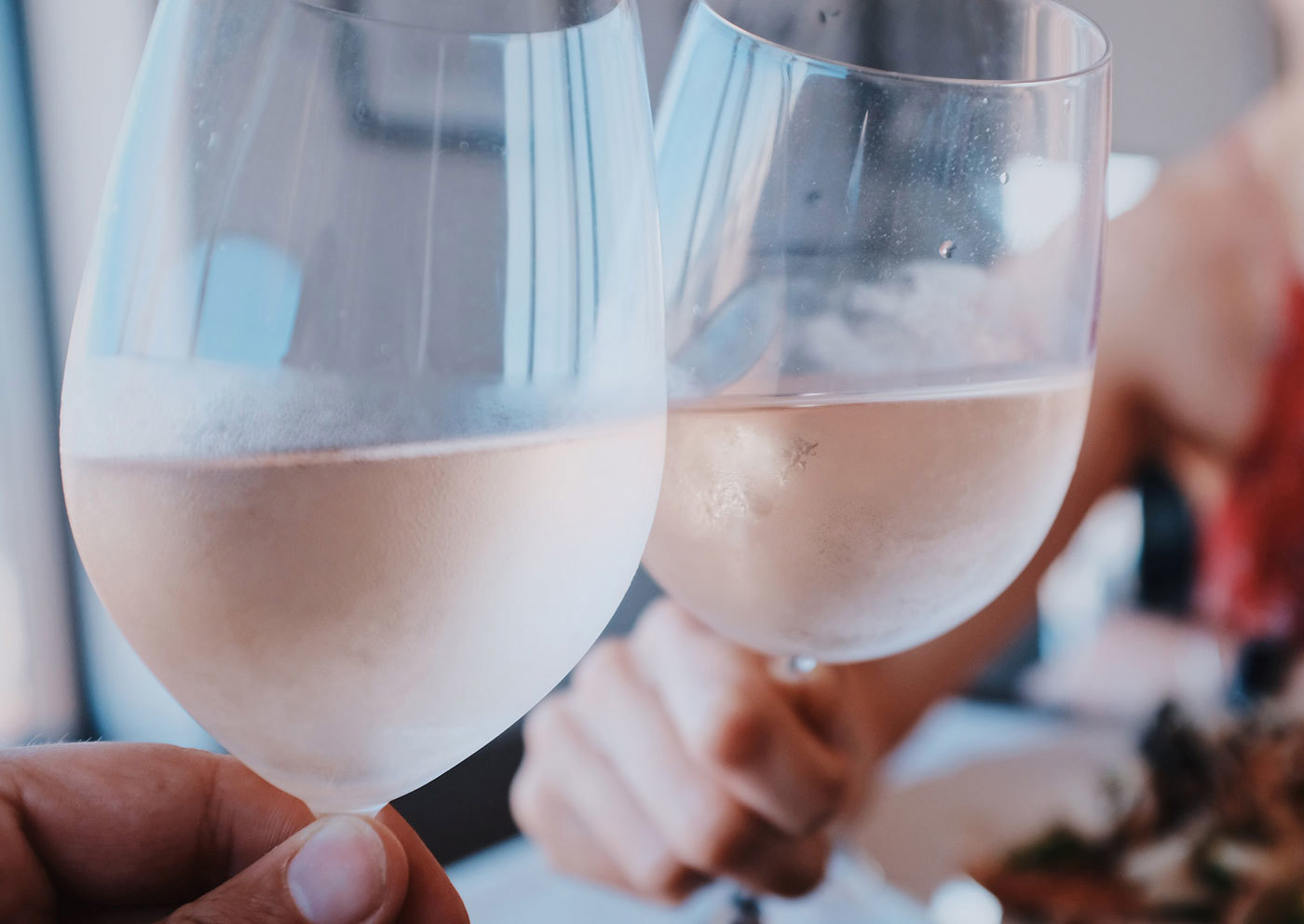 Roséprovning för två