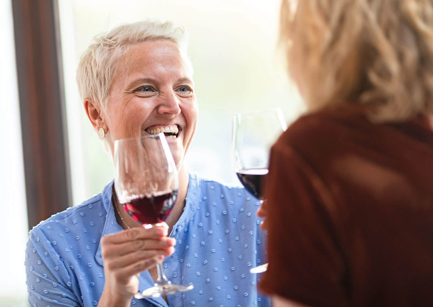 Rödvinsprovning för två