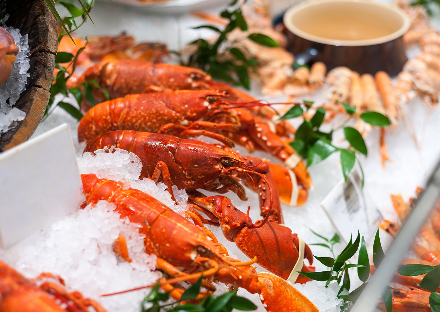 Skaldjursprovning för två